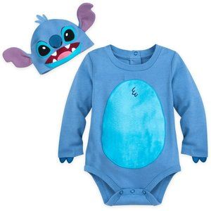 NEW-DISNEY Store Lilo and Stitch - STITCH Baby Costume w/Hat